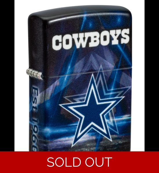 NFL Dallas Cowboys Colored Zippo Lighter